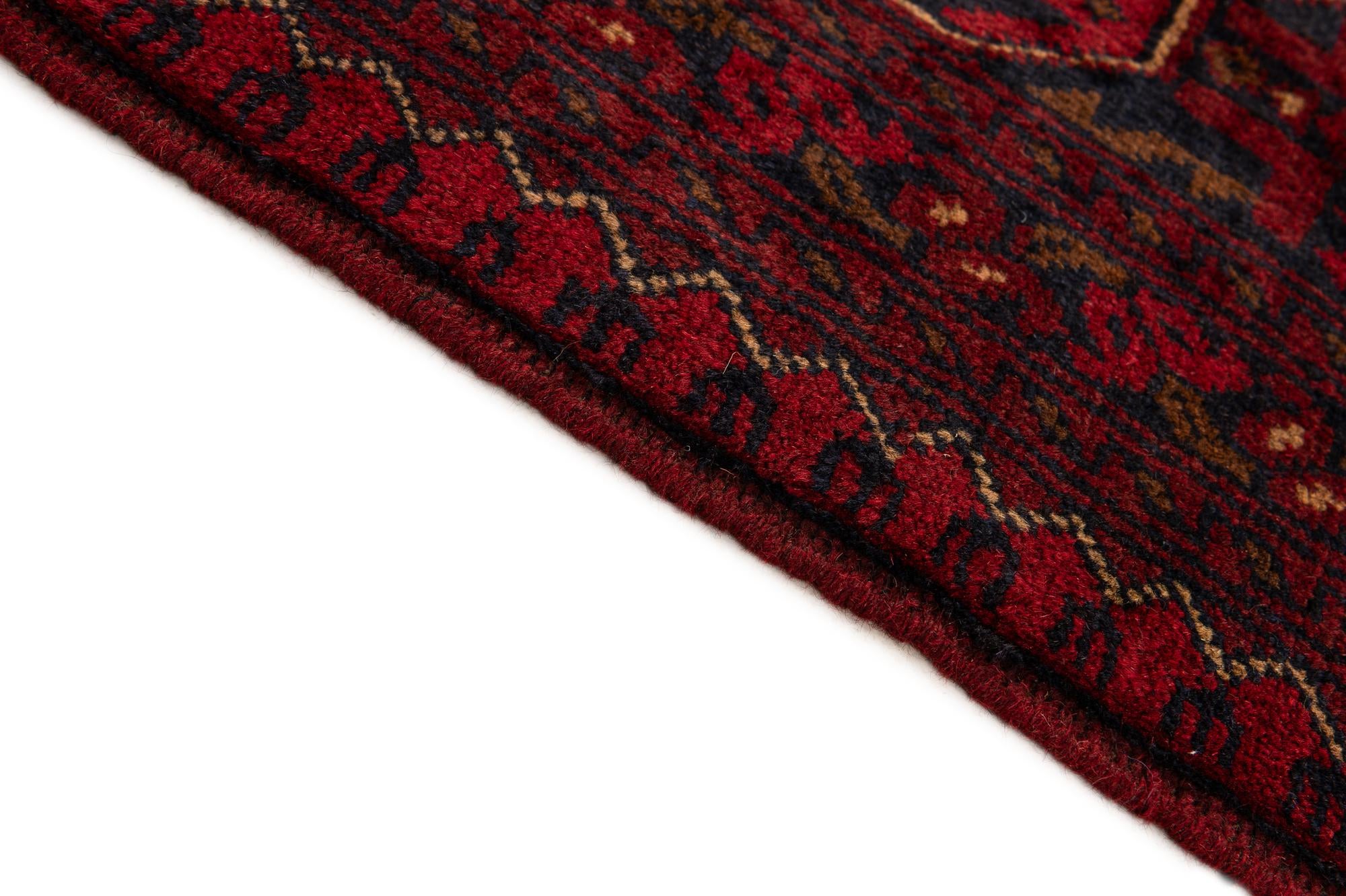 6' 8 x 9' 5 Hand Knotted Khal Mohammadi Wool Rug