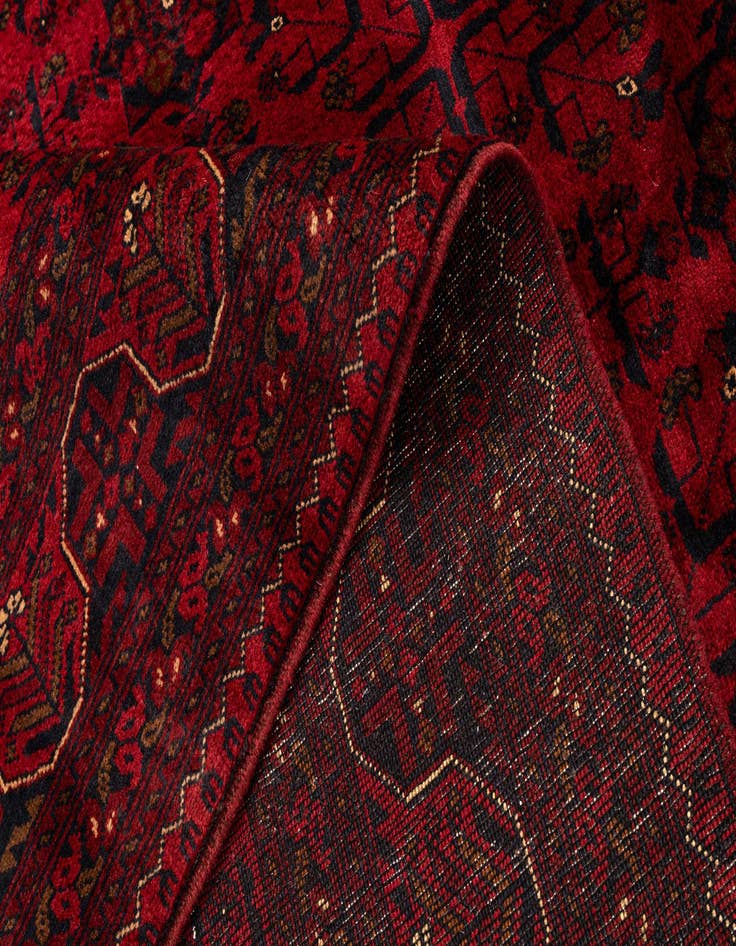 Detail image of 6' 8 x 9' 5  Hand Knotted Khal Mohammadi Wool Rug