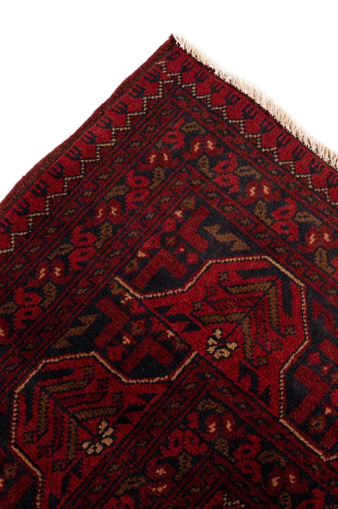 6' 8 x 9' 5 Hand Knotted Khal Mohammadi Wool Rug