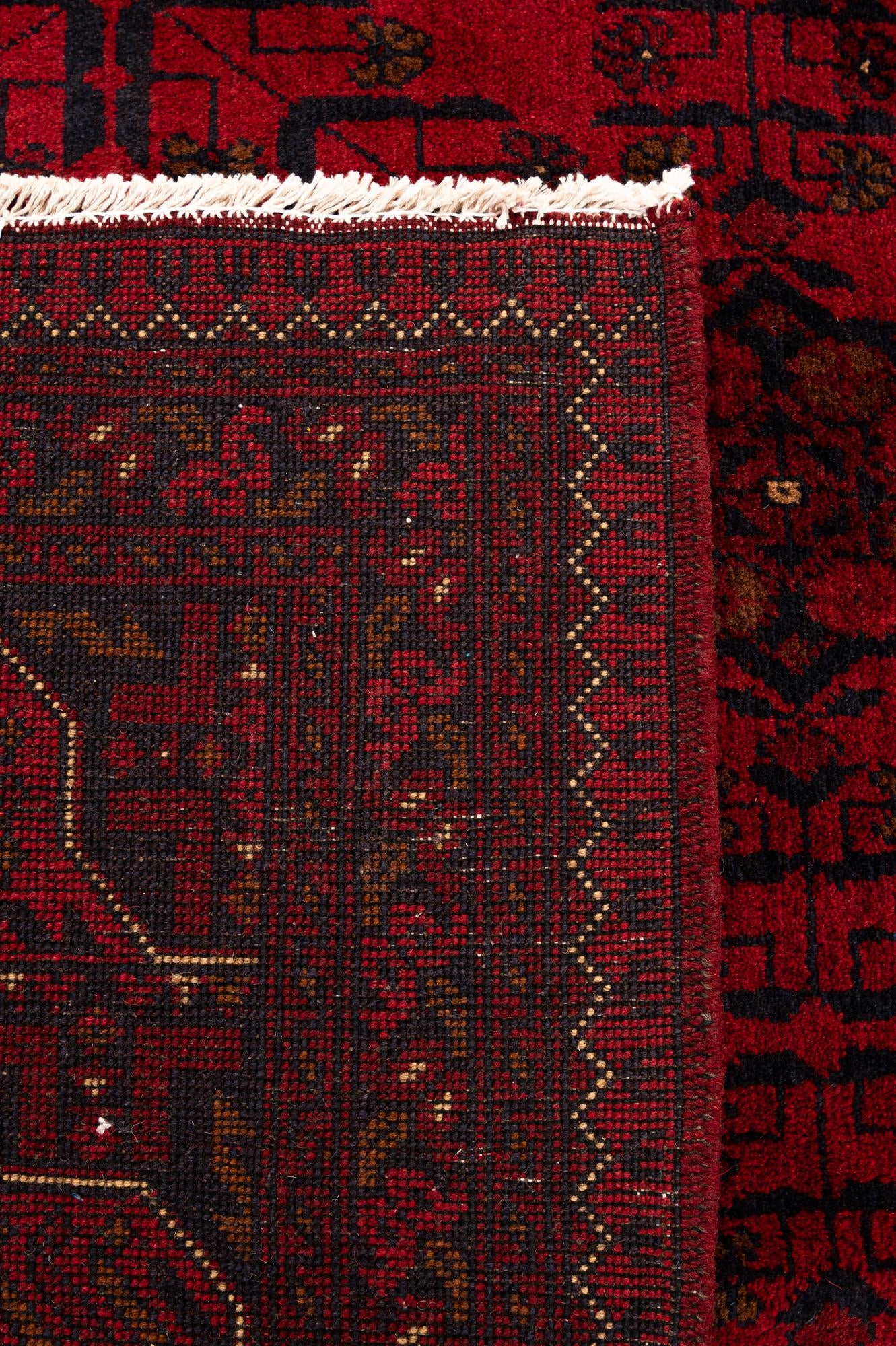 6' 8 x 9' 5 Hand Knotted Khal Mohammadi Wool Rug