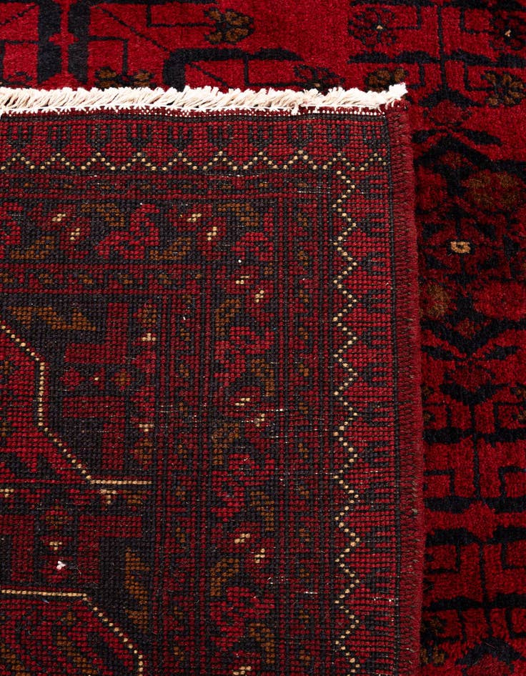 Detail image of 6' 8 x 9' 5  Hand Knotted Khal Mohammadi Wool Rug