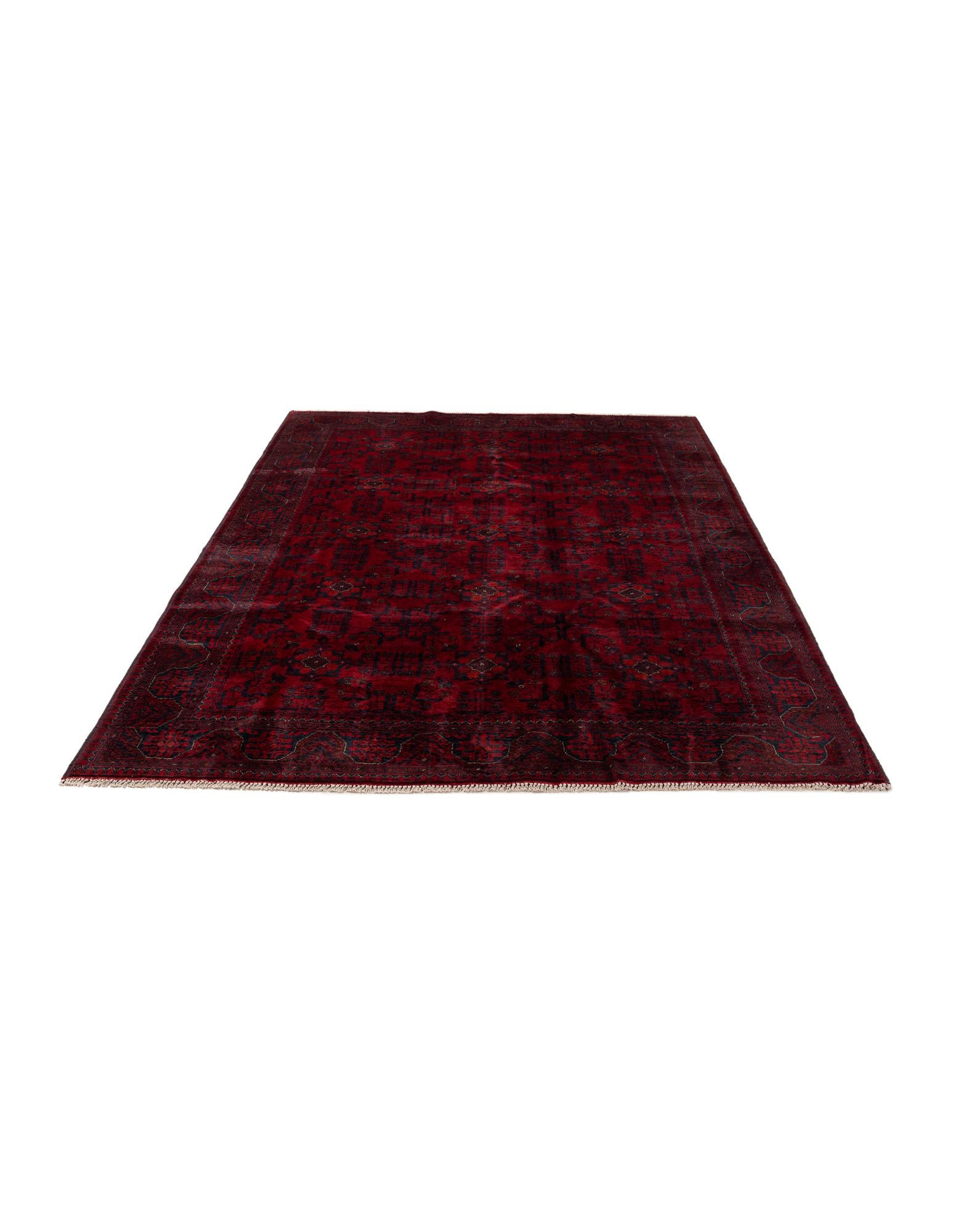 6' 6 x 9' 7 Hand Knotted Khal Mohammadi Wool Rug