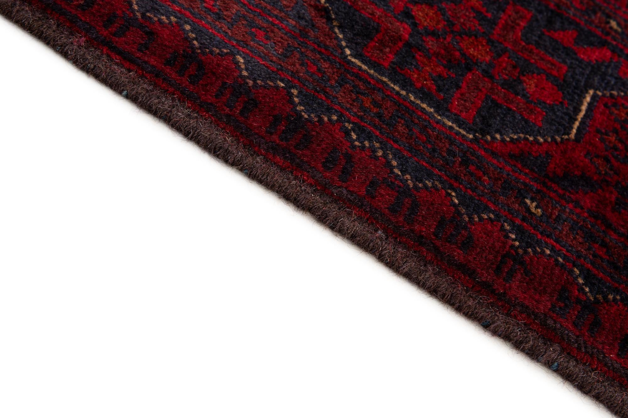 6' 6 x 9' 7 Hand Knotted Khal Mohammadi Wool Rug
