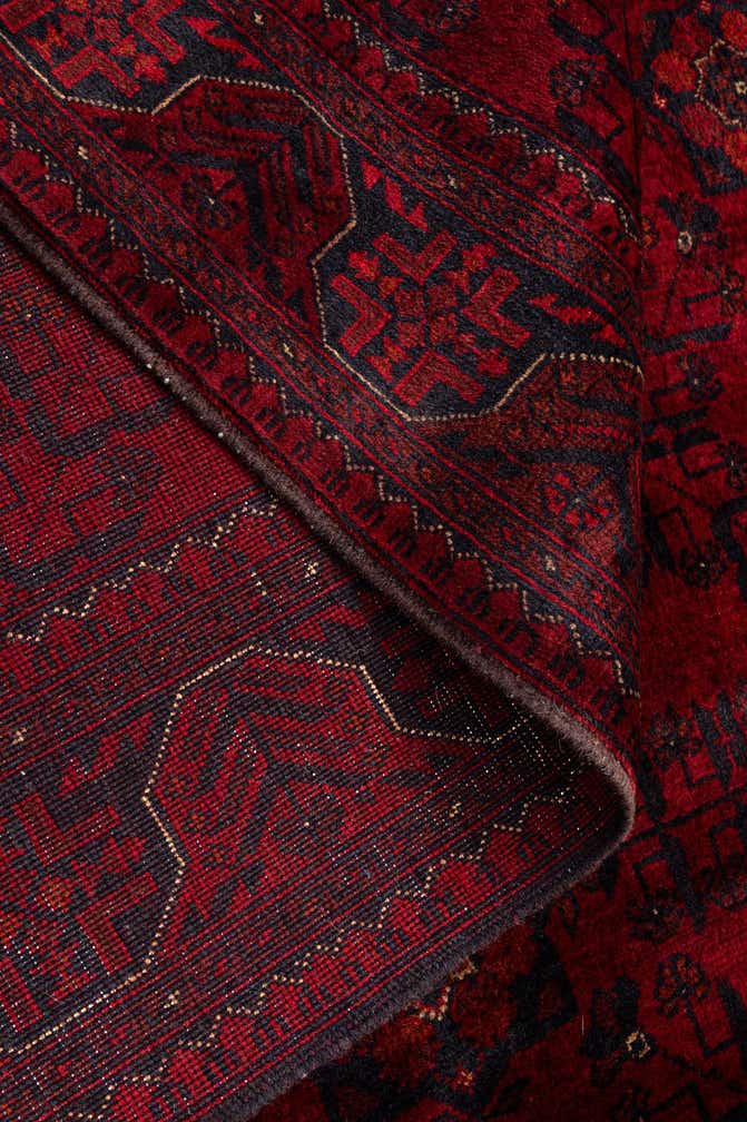 6' 6 x 9' 7 Hand Knotted Khal Mohammadi Wool Rug