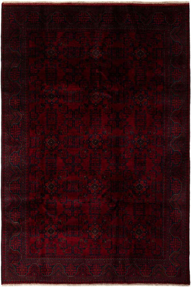 6' 6 x 9' 7 Hand Knotted Khal Mohammadi Wool Rug