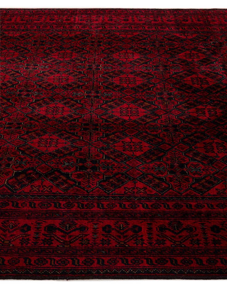 Detail image of 6' 7 x 9' 9  Hand Knotted Khal Mohammadi Wool Rug