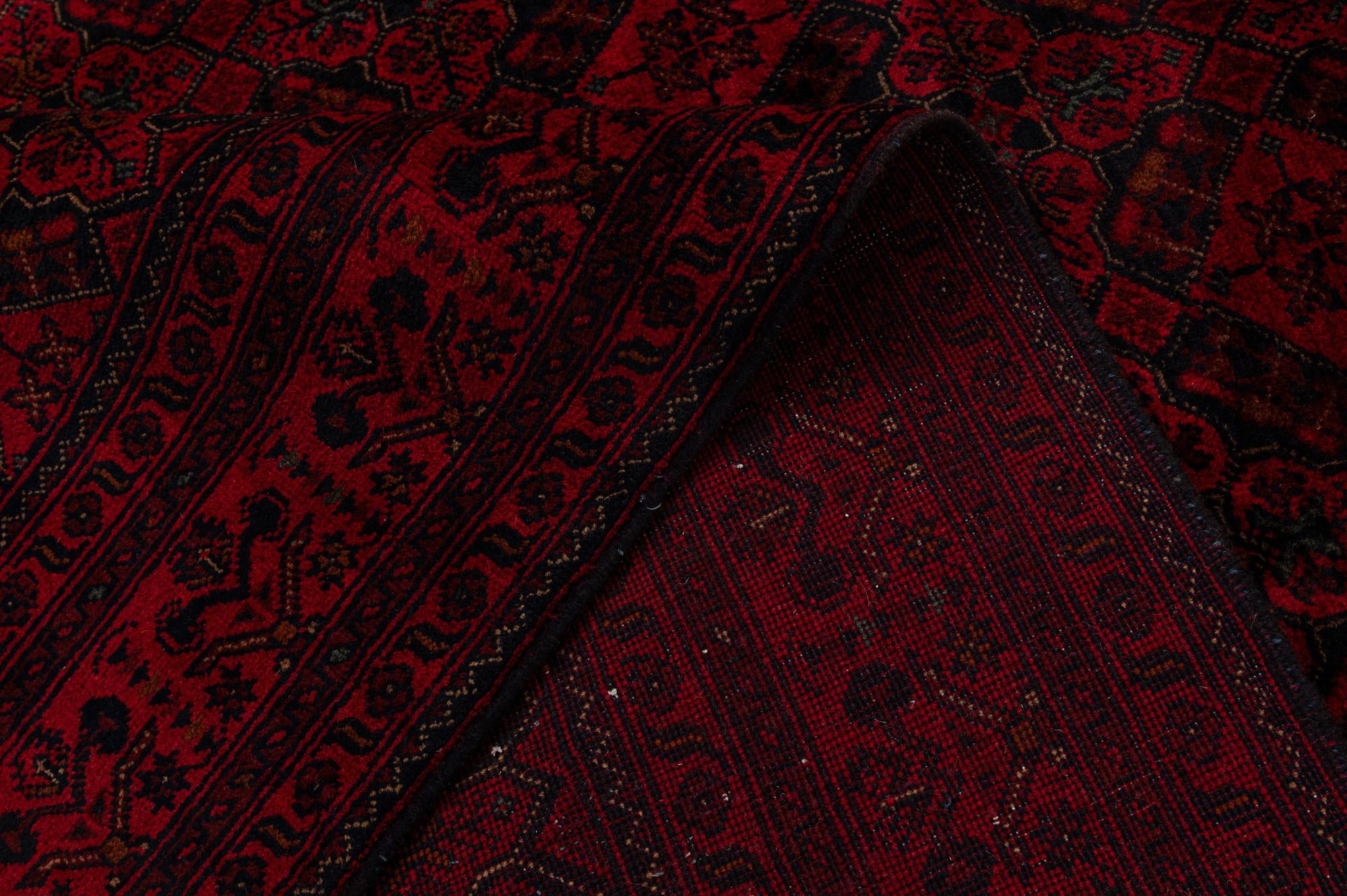 6' 7 x 9' 9 Hand Knotted Khal Mohammadi Wool Rug