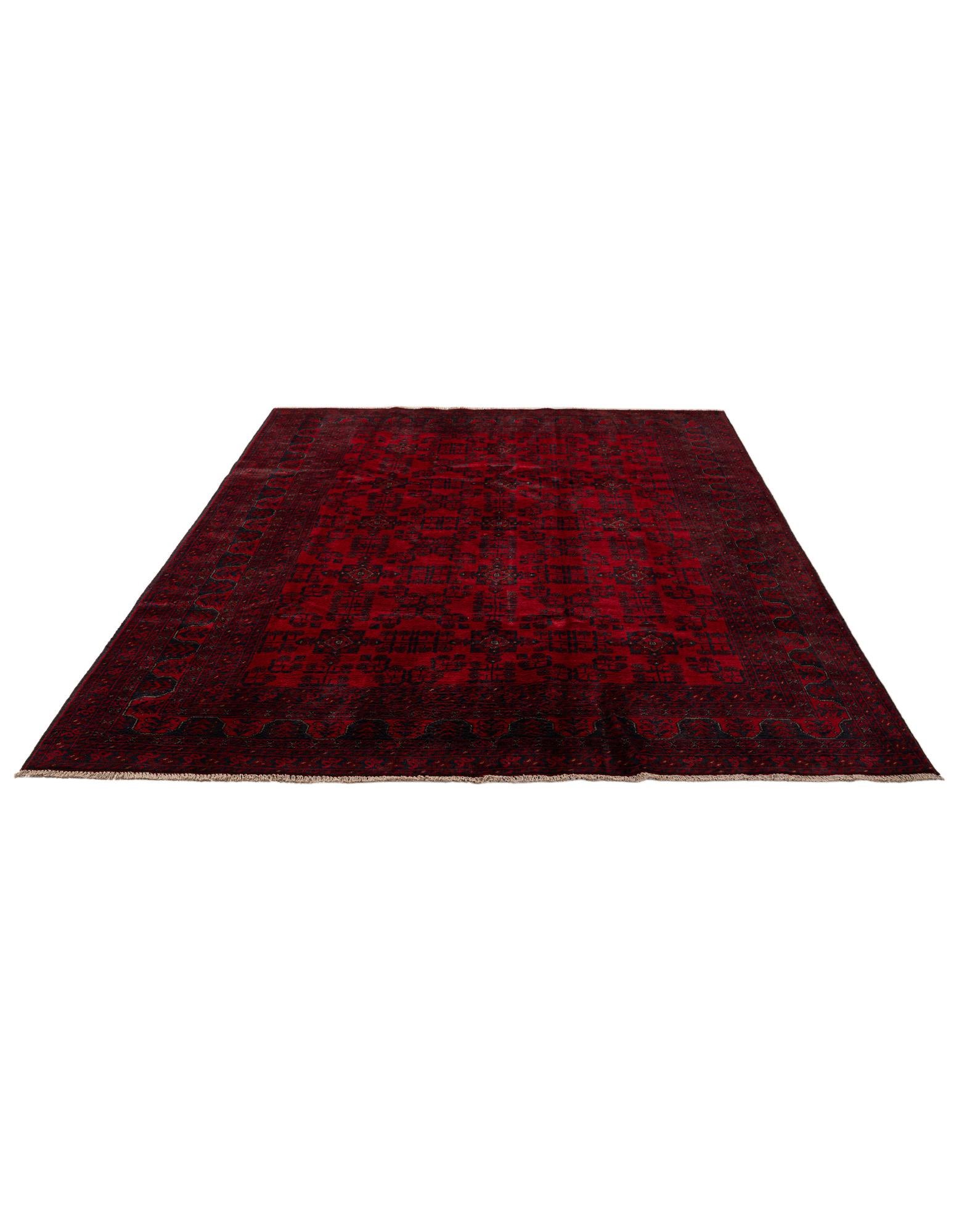 6' 7 x 9' 8 Hand Knotted Khal Mohammadi Wool Rug