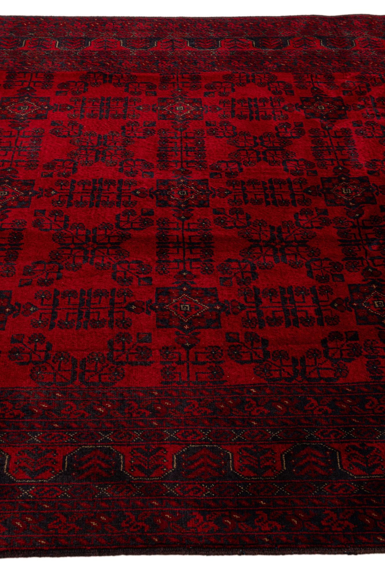 6' 7 x 9' 8 Hand Knotted Khal Mohammadi Wool Rug