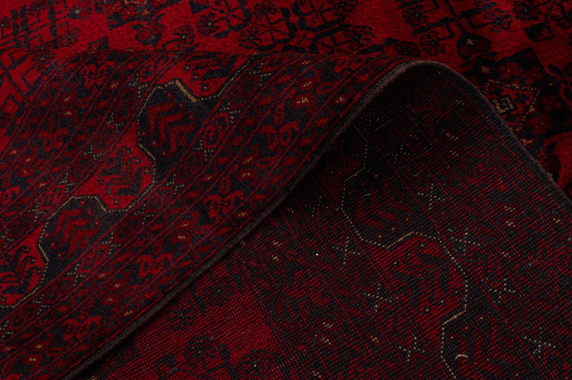 6' 7 x 9' 8 Hand Knotted Khal Mohammadi Wool Rug