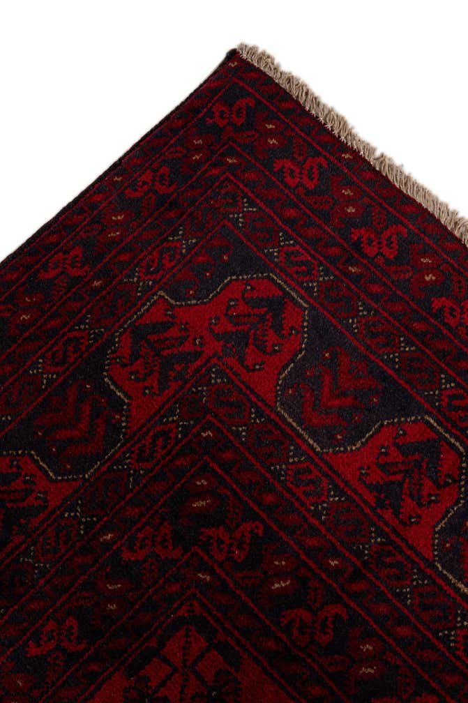 6' 7 x 9' 8 Hand Knotted Khal Mohammadi Wool Rug