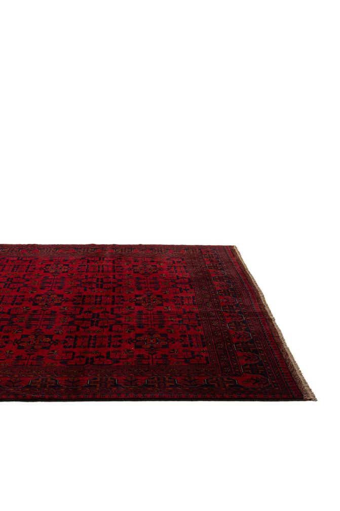 6' 8 x 9' 7 Hand Knotted Khal Mohammadi Wool Rug
