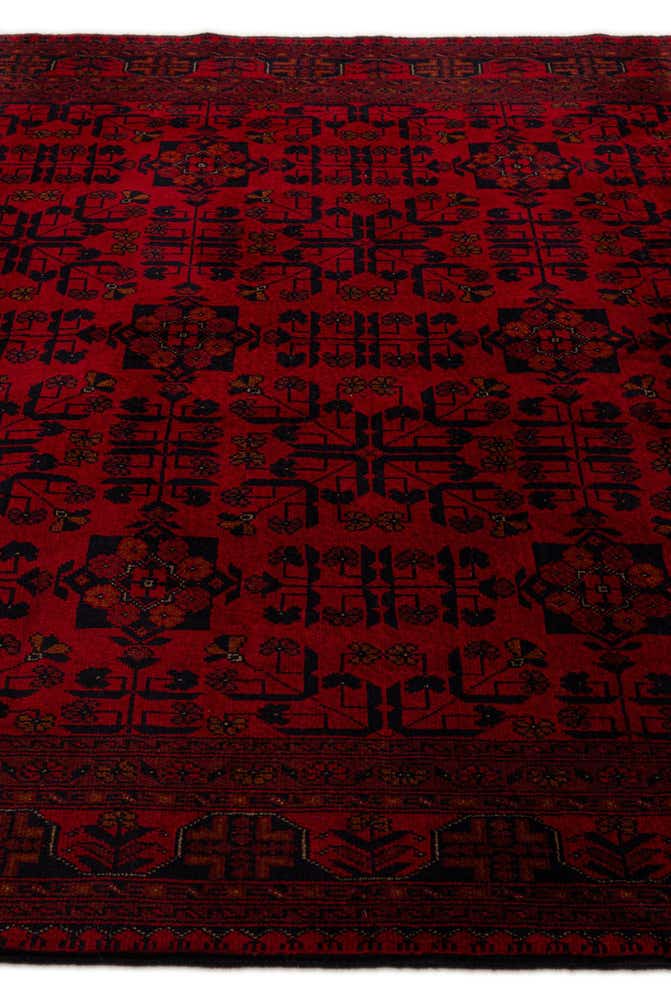 6' 8 x 9' 7 Hand Knotted Khal Mohammadi Wool Rug