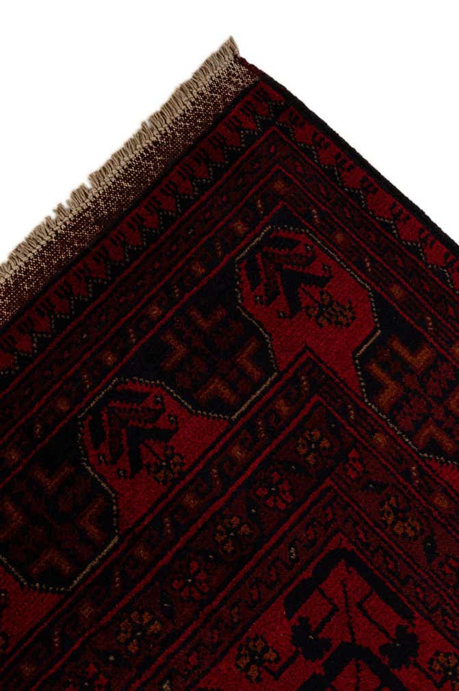 6' 8 x 9' 7 Hand Knotted Khal Mohammadi Wool Rug