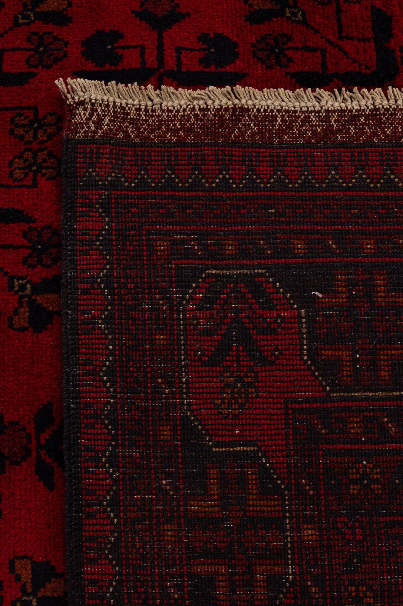 6' 8 x 9' 7 Hand Knotted Khal Mohammadi Wool Rug
