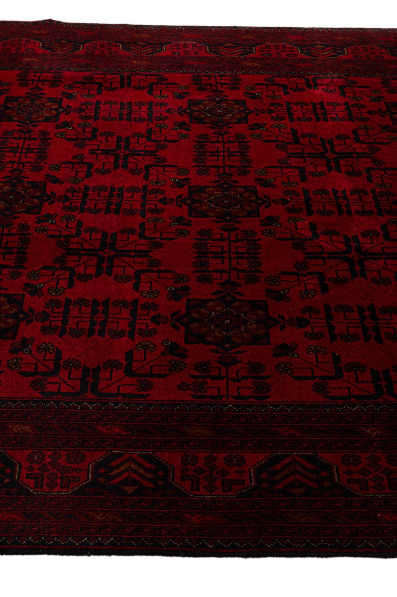 6' 6 x 9' 6 Hand Knotted Khal Mohammadi Wool Rug