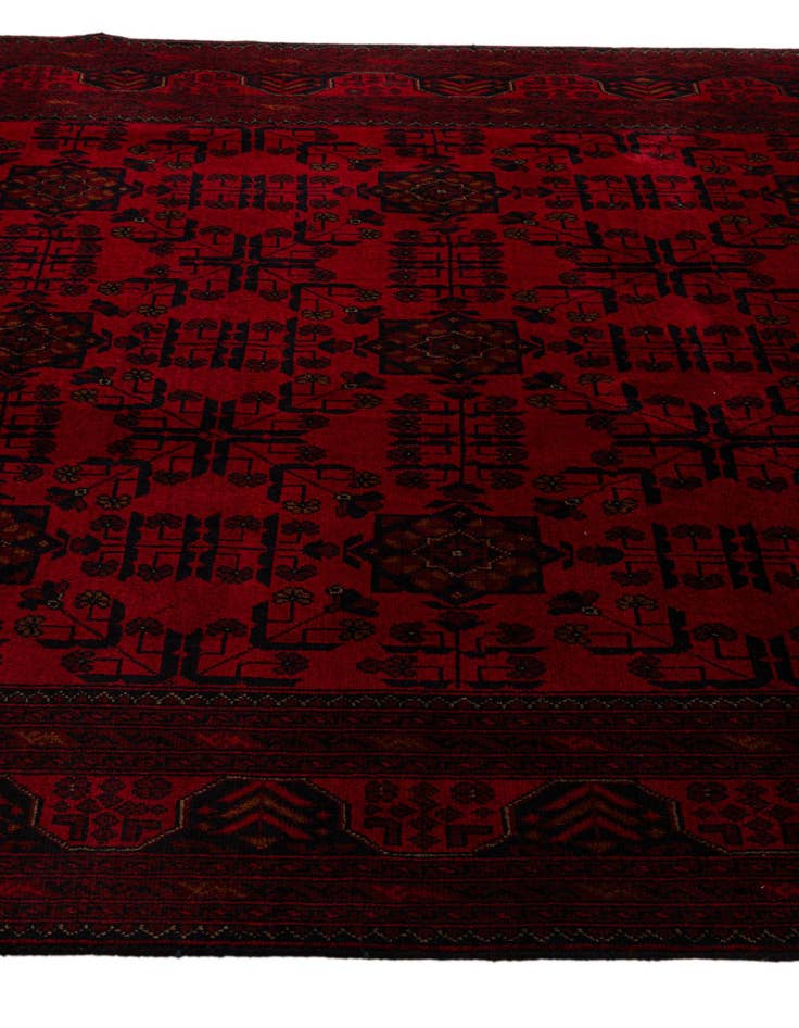 Detail image of 6' 6 x 9' 6  Hand Knotted Khal Mohammadi Wool Rug