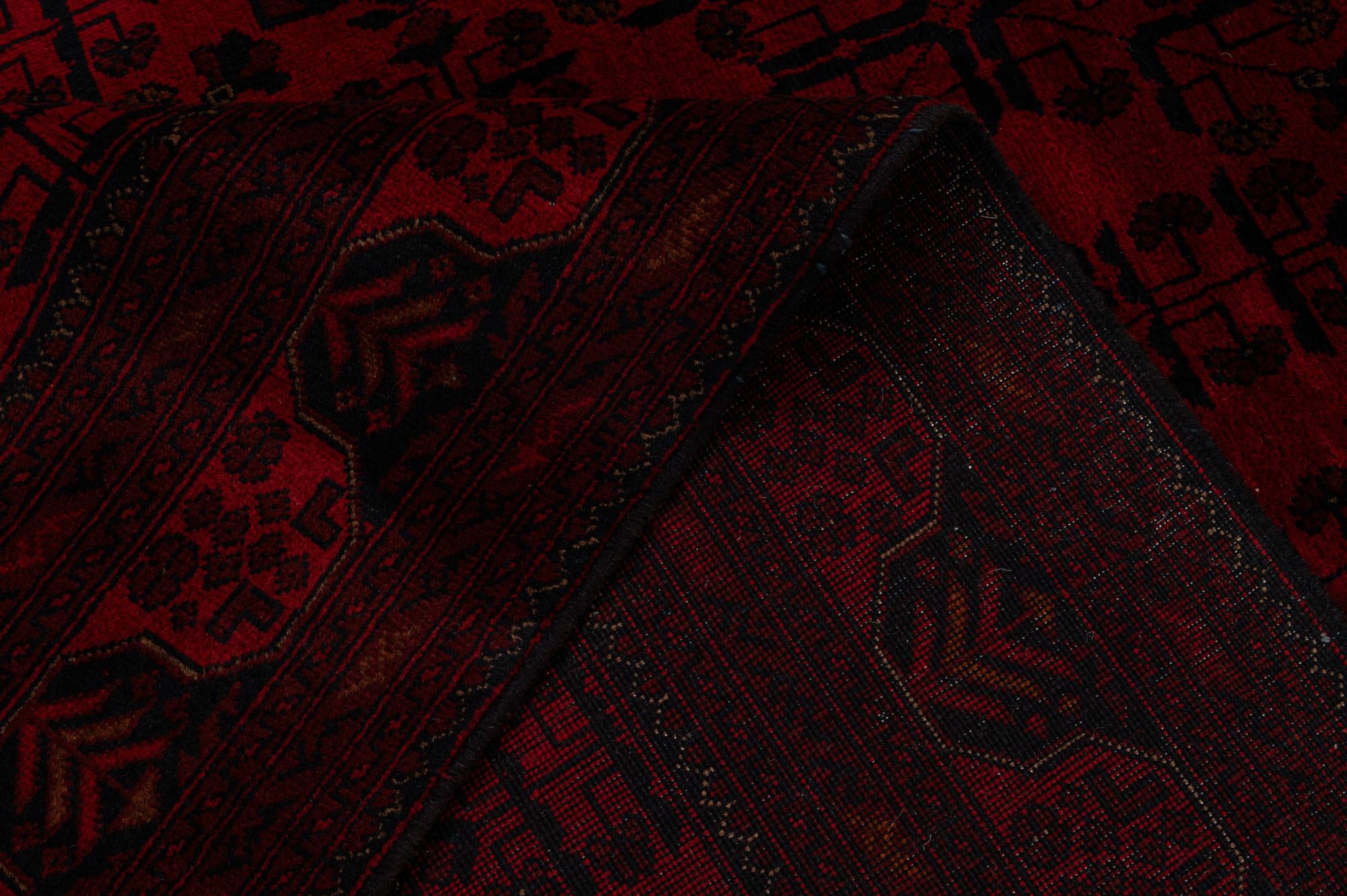 6' 6 x 9' 6 Hand Knotted Khal Mohammadi Wool Rug