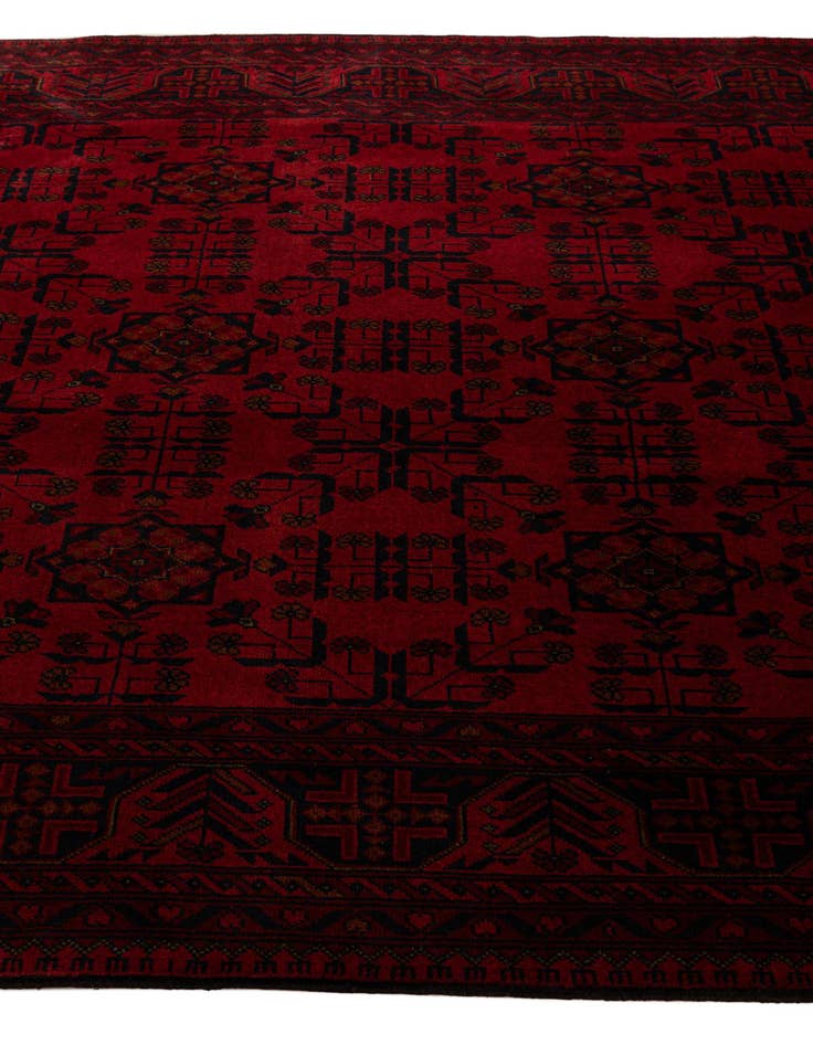 Detail image of 6' 8 x 9' 7  Hand Knotted Khal Mohammadi Wool Rug