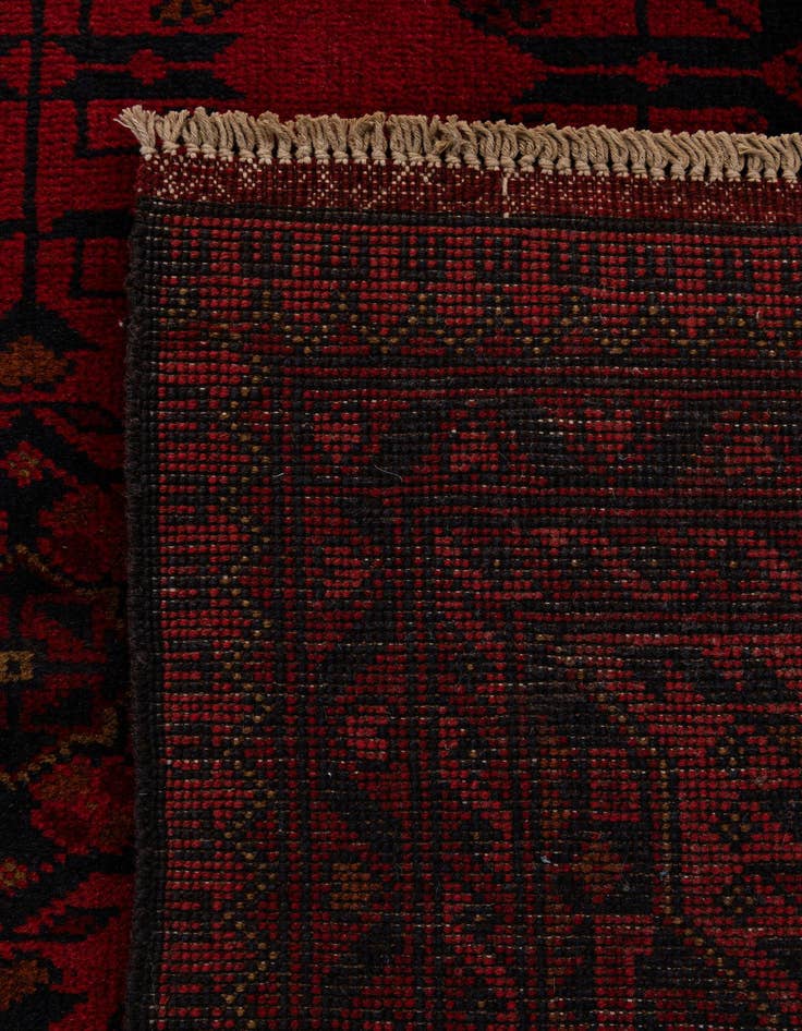 Detail image of 6' 8 x 9' 7  Hand Knotted Khal Mohammadi Wool Rug