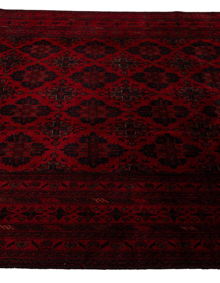 Detail image of 6' 8 x 9' 6  Hand Knotted Khal Mohammadi Wool Rug