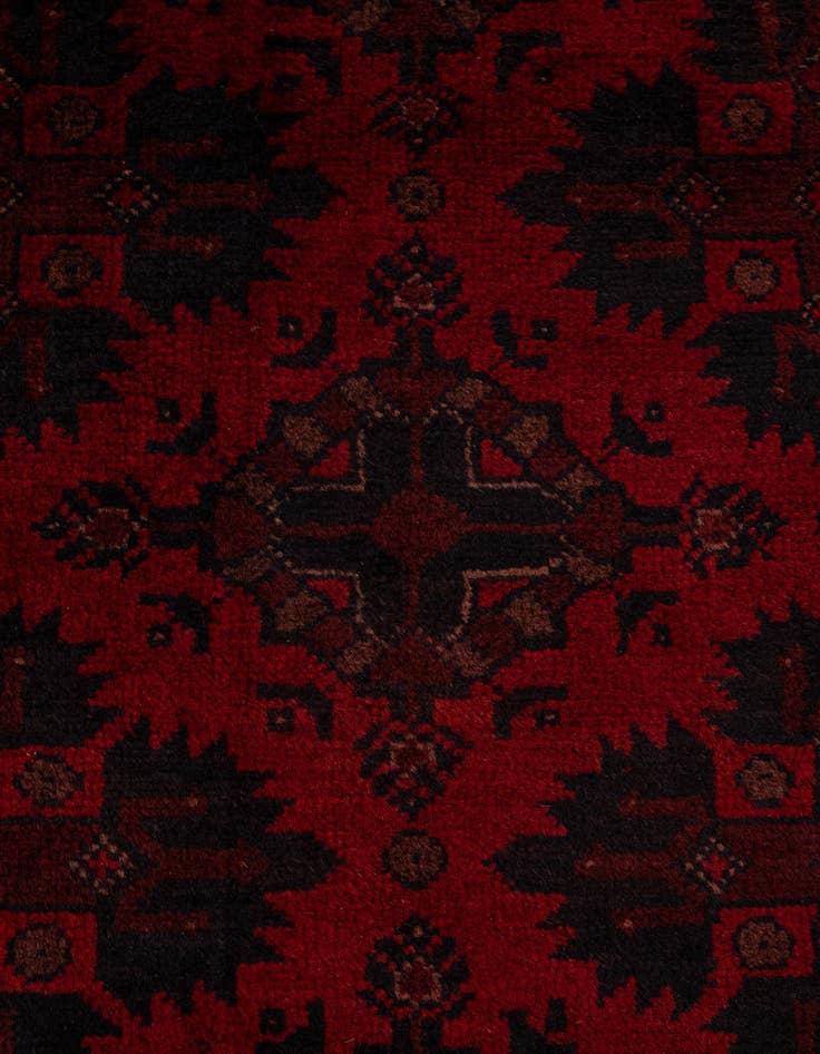 Detail image of 6' 8 x 9' 6  Hand Knotted Khal Mohammadi Wool Rug