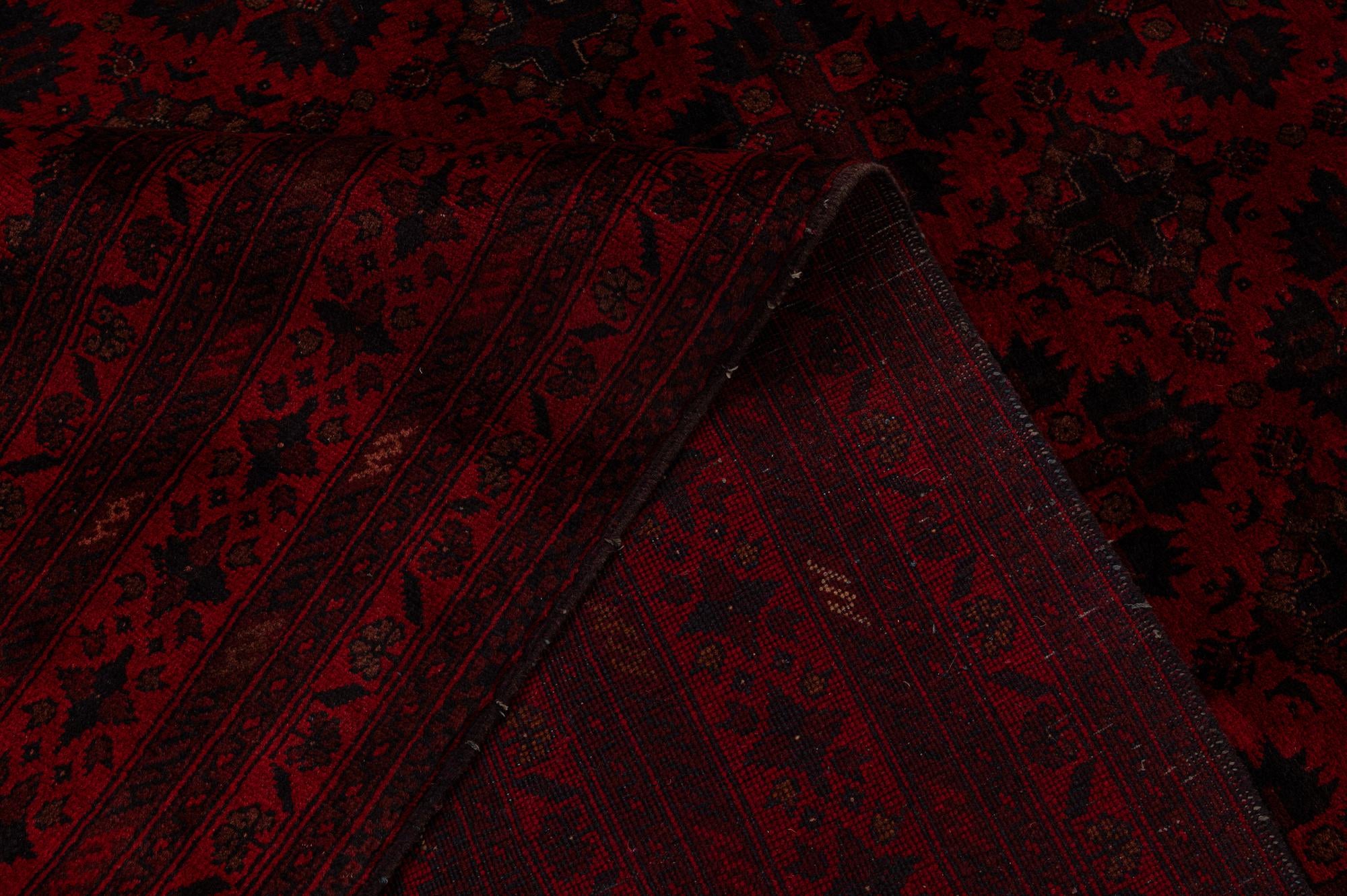 6' 8 x 9' 6 Hand Knotted Khal Mohammadi Wool Rug