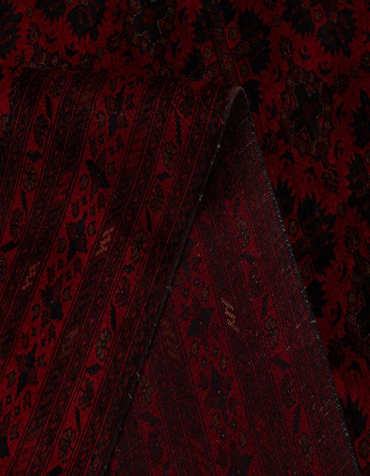 Detail image of 6' 8 x 9' 6  Hand Knotted Khal Mohammadi Wool Rug