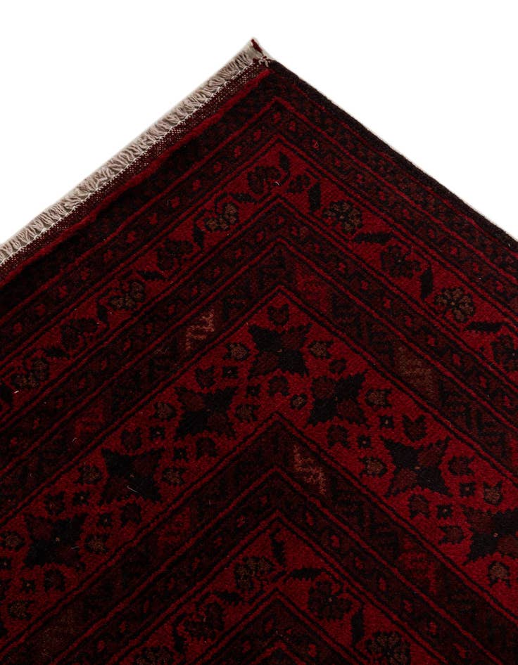 Detail image of 6' 8 x 9' 6  Hand Knotted Khal Mohammadi Wool Rug