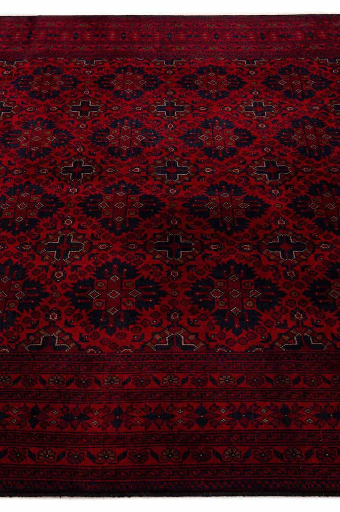 6' 9 x 9' 8 Hand Knotted Khal Mohammadi Wool Rug