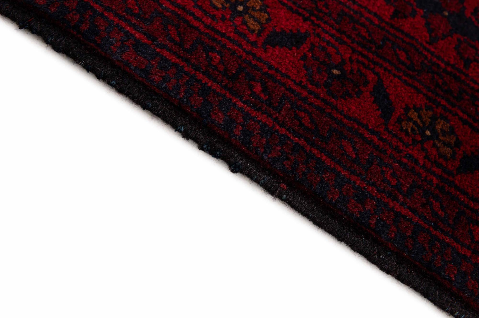 6' 9 x 9' 8 Hand Knotted Khal Mohammadi Wool Rug