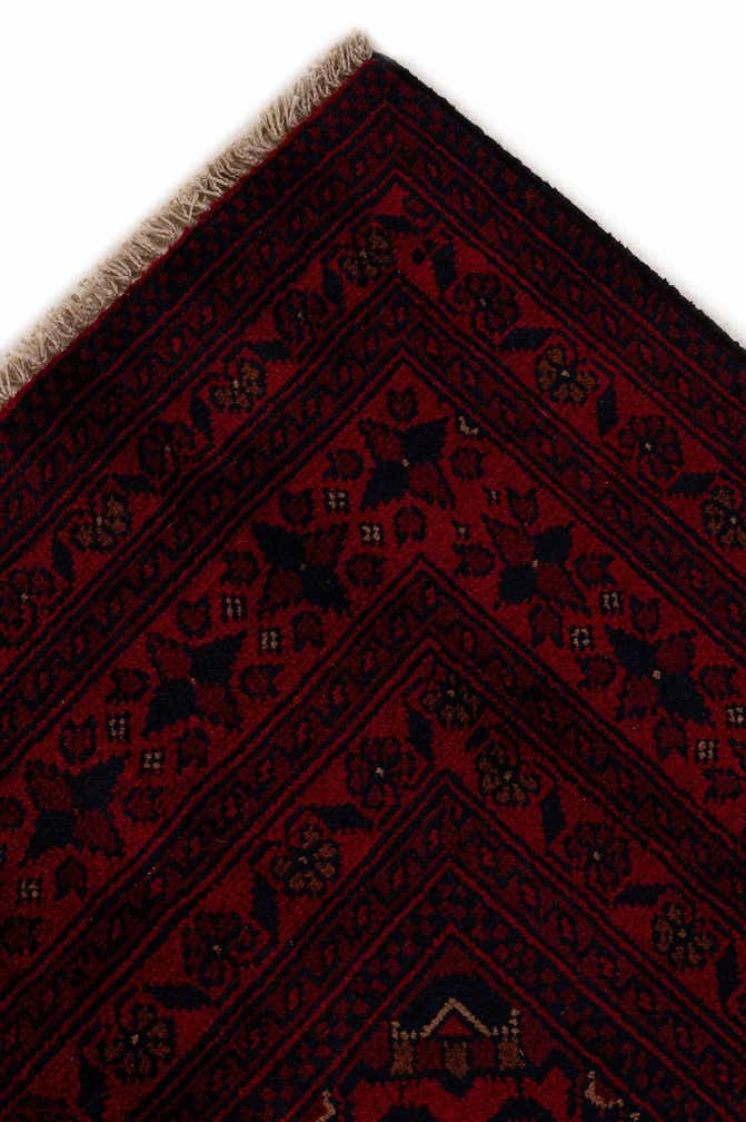 6' 9 x 9' 8 Hand Knotted Khal Mohammadi Wool Rug