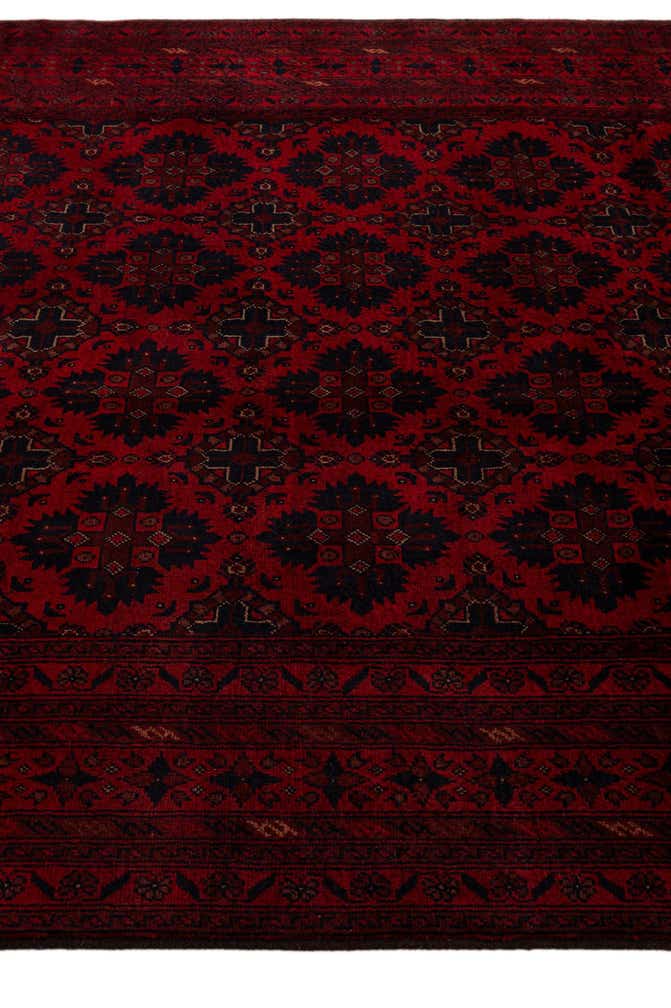 6' 8 x 9' 5 Hand Knotted Khal Mohammadi Wool Rug