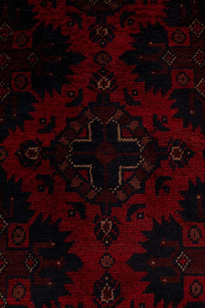 6' 8 x 9' 5 Hand Knotted Khal Mohammadi Wool Rug