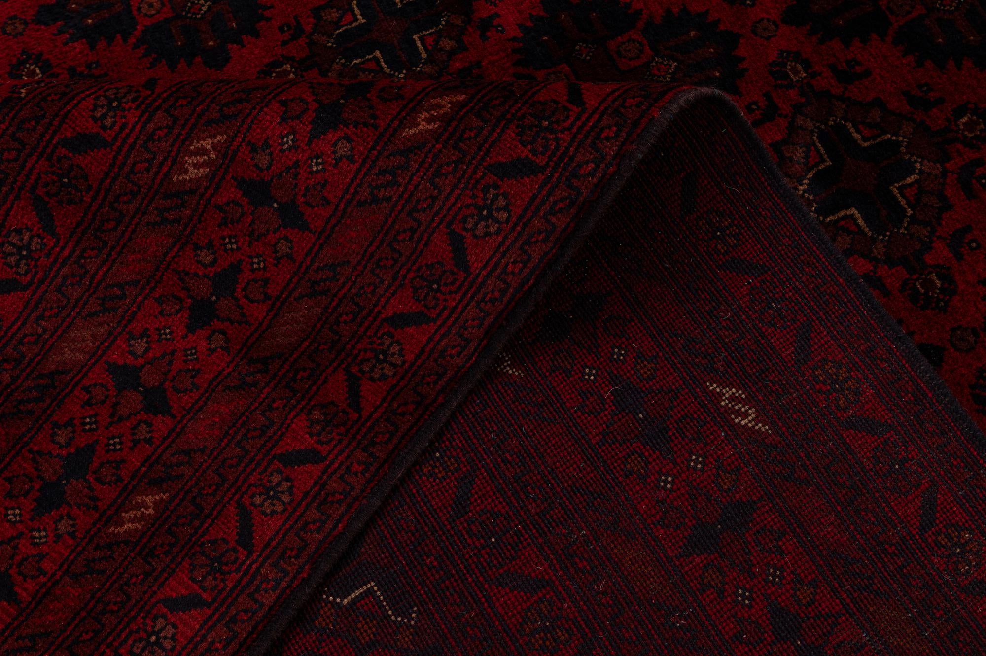 6' 8 x 9' 5 Hand Knotted Khal Mohammadi Wool Rug