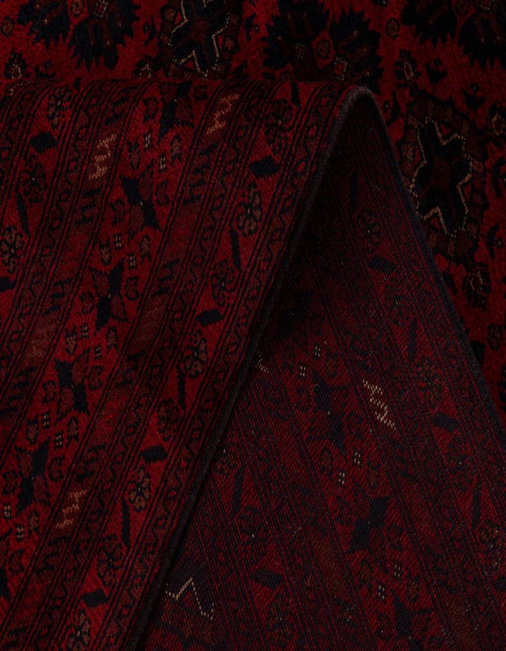 Detail image of 6' 8 x 9' 5  Hand Knotted Khal Mohammadi Wool Rug