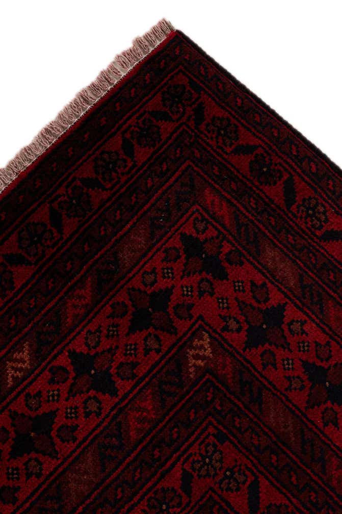 6' 8 x 9' 5 Hand Knotted Khal Mohammadi Wool Rug