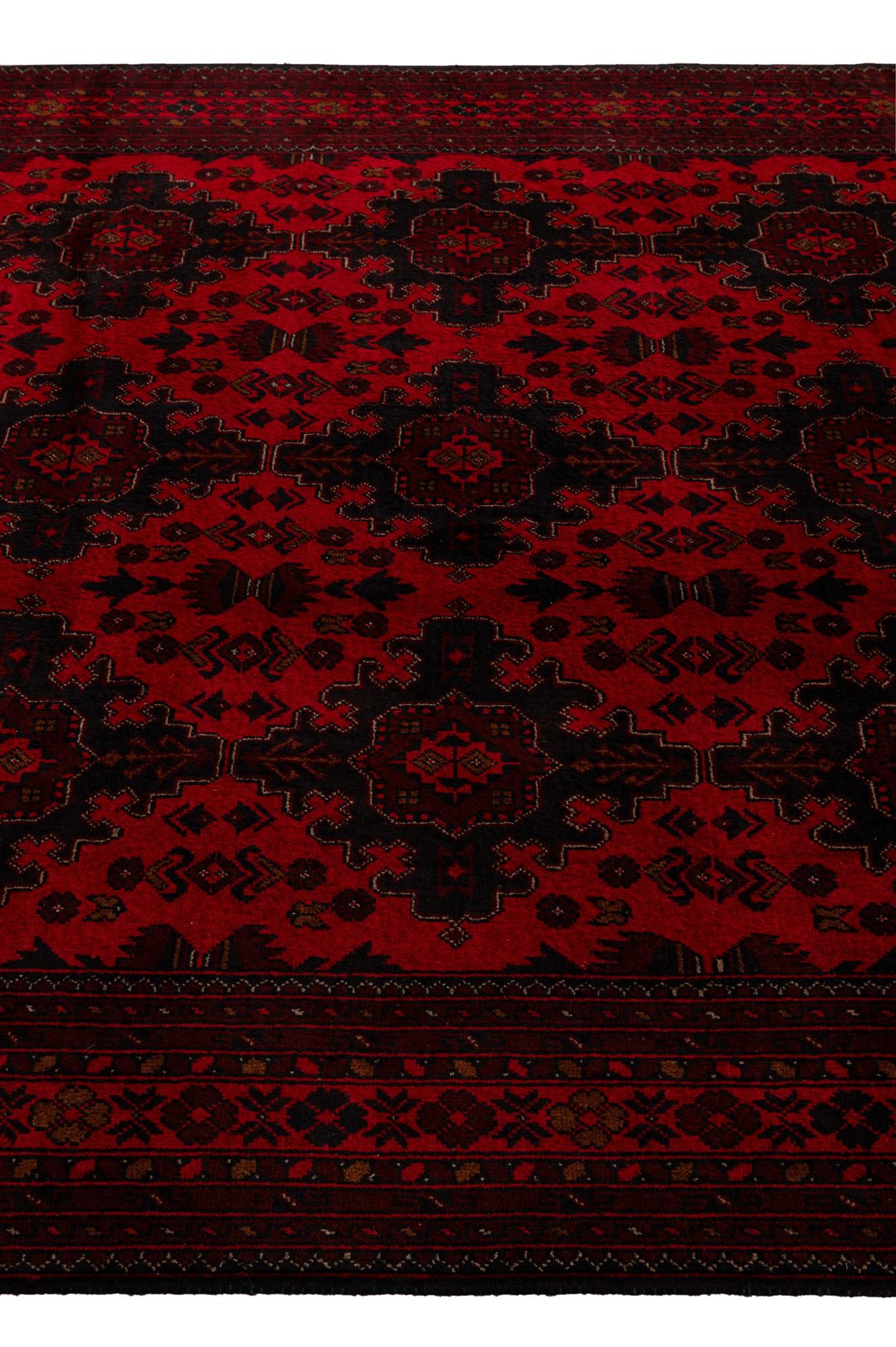 6' 9 x 9' 9 Hand Knotted Khal Mohammadi Wool Rug