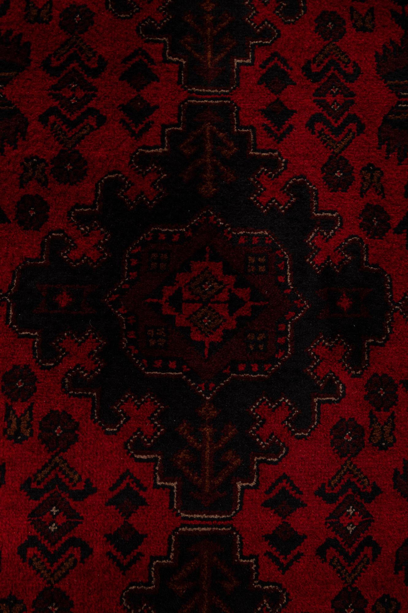 6' 9 x 9' 9 Hand Knotted Khal Mohammadi Wool Rug