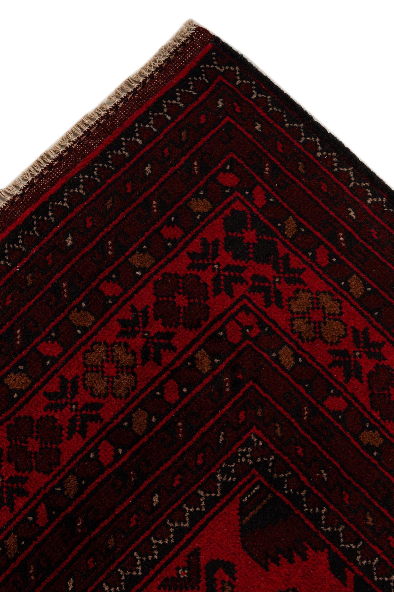 6' 9 x 9' 9 Hand Knotted Khal Mohammadi Wool Rug