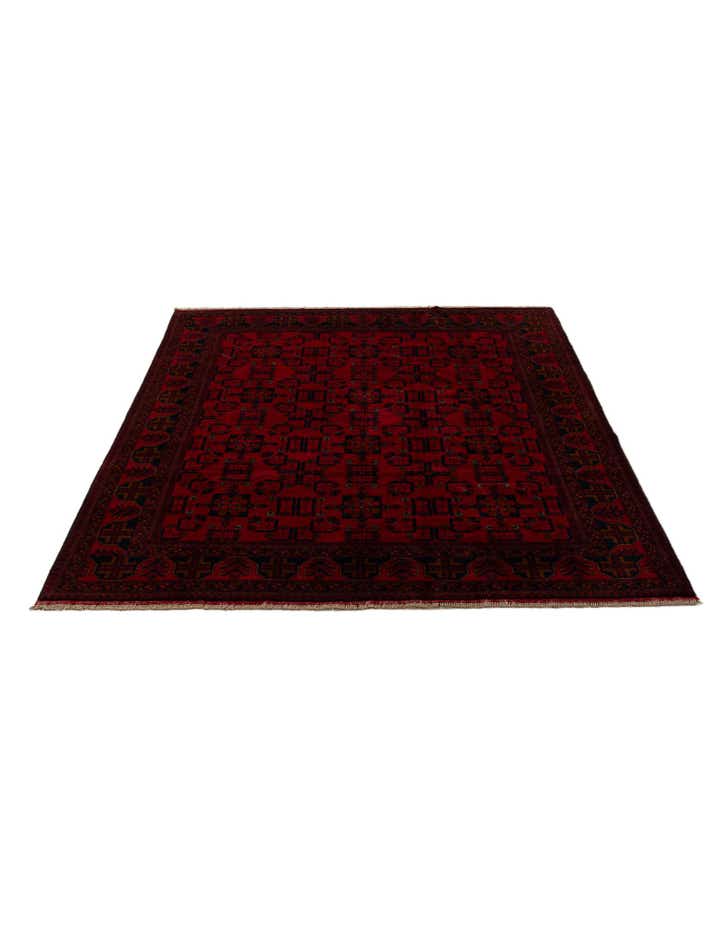 6' 7 x 9' 8 Hand Knotted Khal Mohammadi Wool Rug