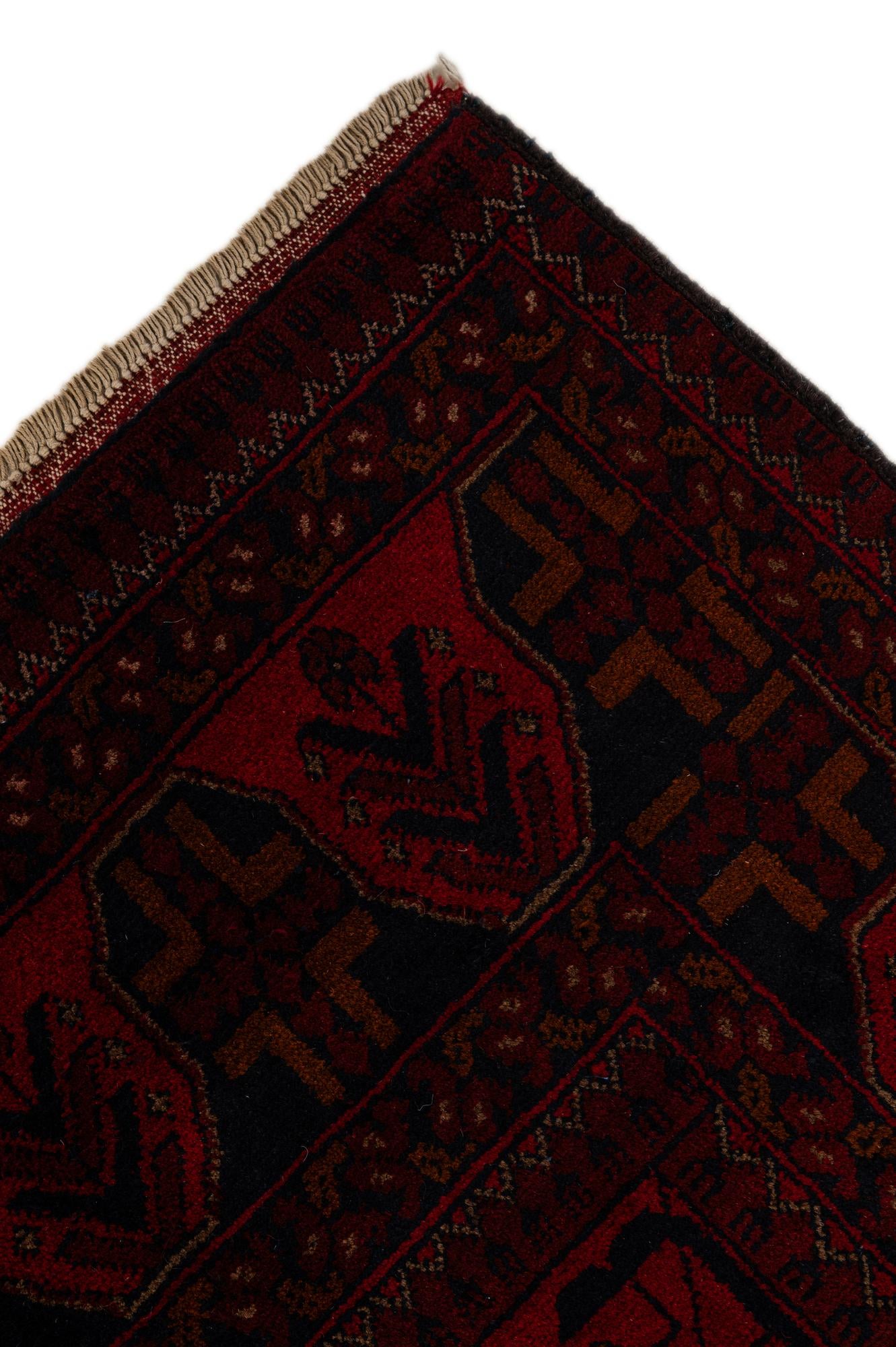 6' 7 x 9' 8 Hand Knotted Khal Mohammadi Wool Rug