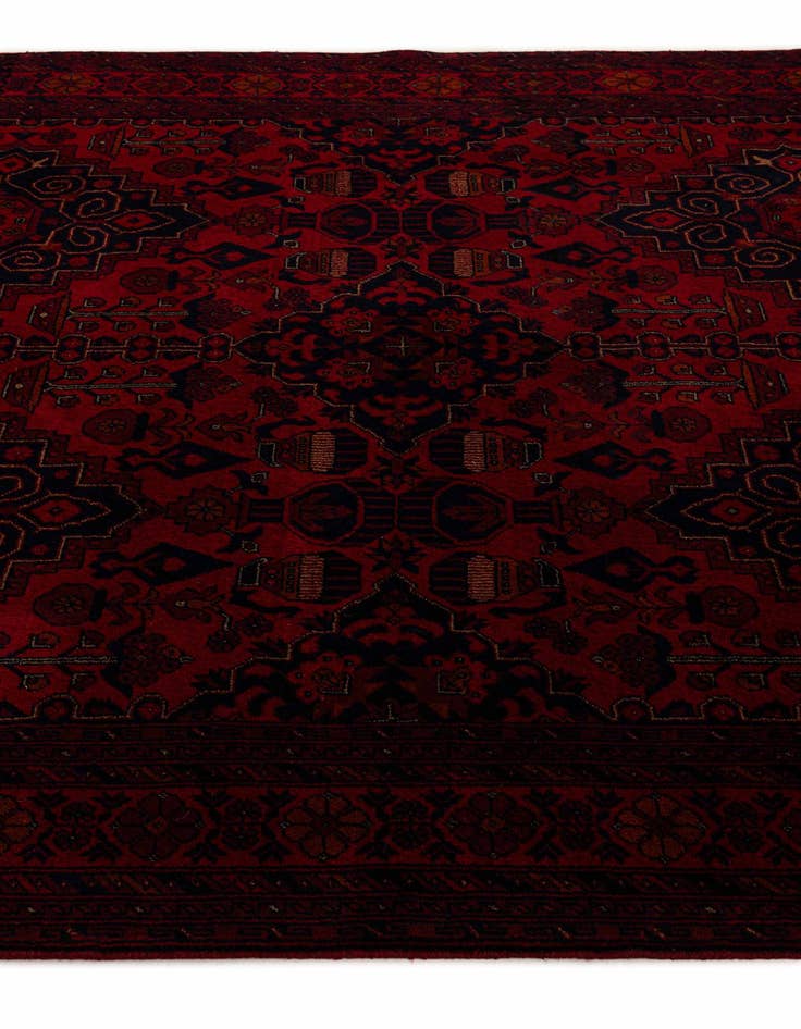 Detail image of 6' 7 x 9' 8 Hand Knotted Khal Mohammadi Wool Rug