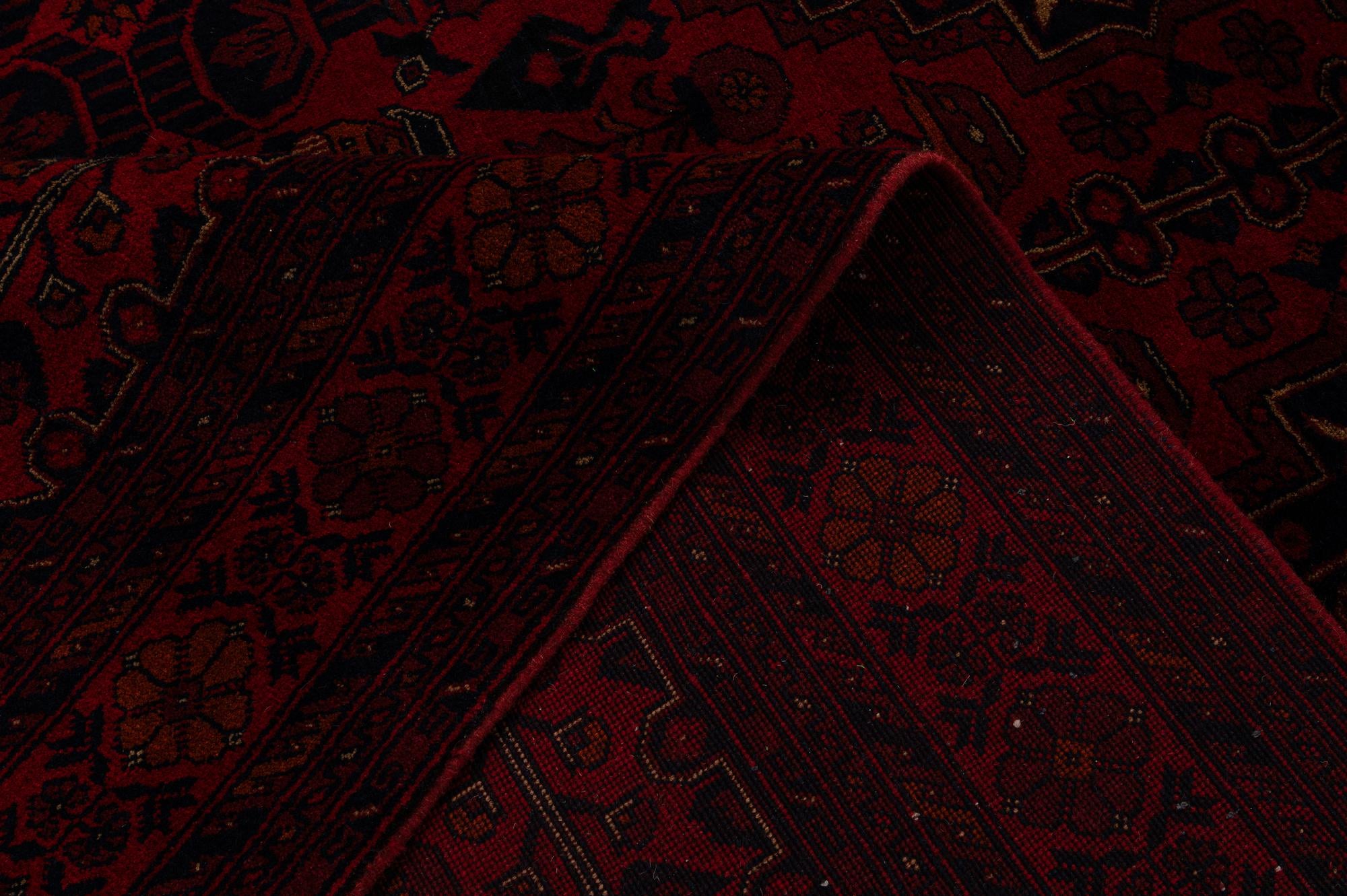 6' 7 x 9' 8 Hand Knotted Khal Mohammadi Wool Rug