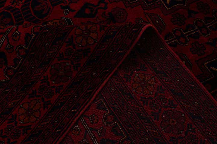 6' 7 x 9' 8 Hand Knotted Khal Mohammadi Wool Rug