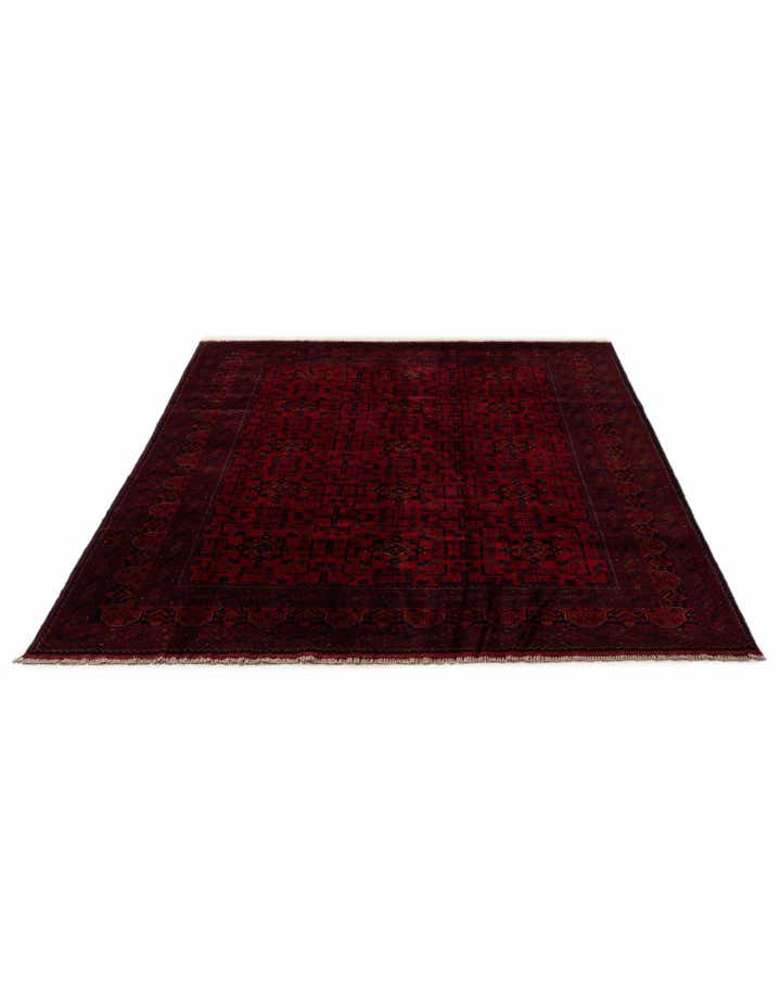 6' 8 x 9' 7 Hand Knotted Khal Mohammadi Wool Rug