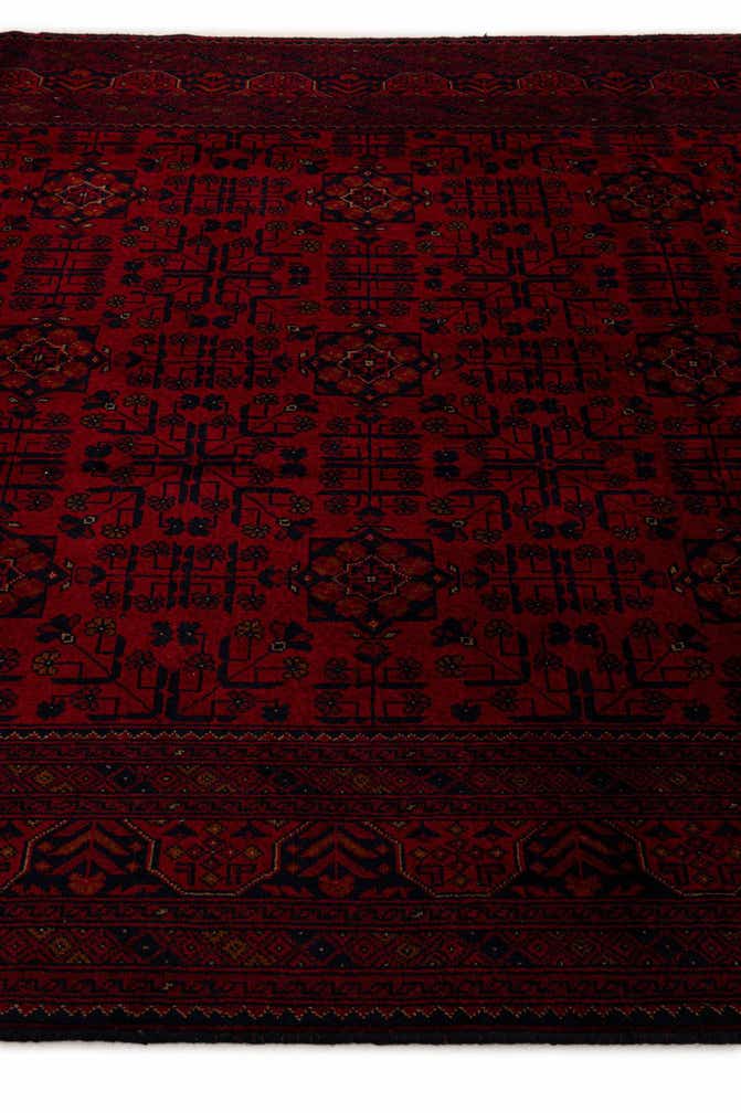 6' 8 x 9' 7 Hand Knotted Khal Mohammadi Wool Rug