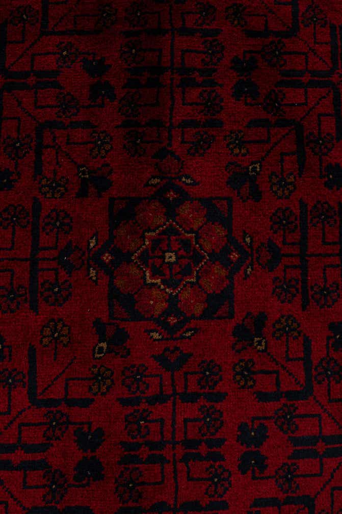 6' 8 x 9' 7 Hand Knotted Khal Mohammadi Wool Rug