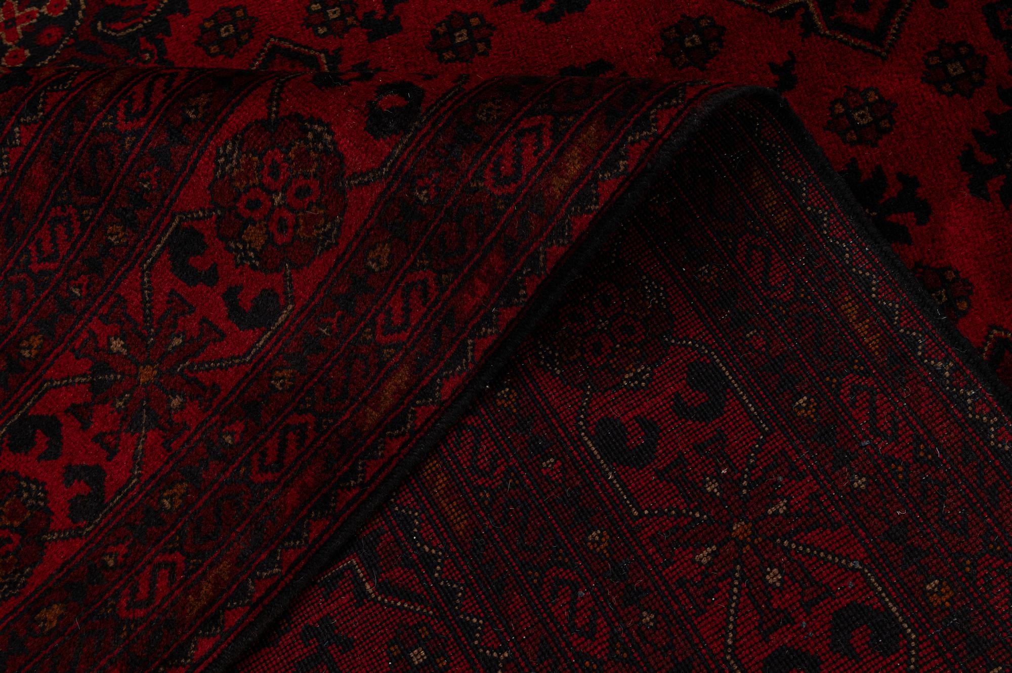 6' 6 x 9' 8 Hand Knotted Khal Mohammadi Wool Rug