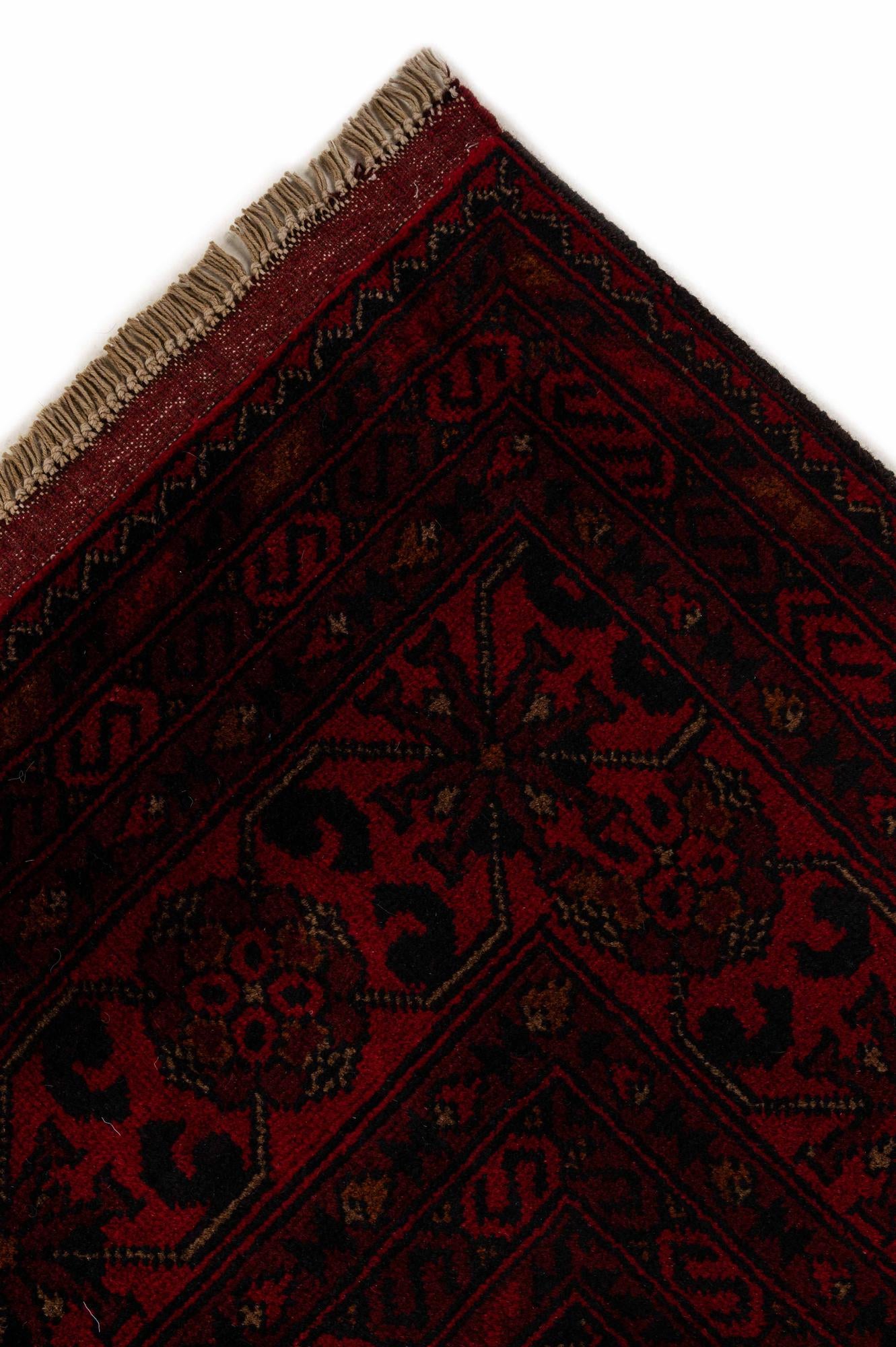 6' 6 x 9' 8 Hand Knotted Khal Mohammadi Wool Rug